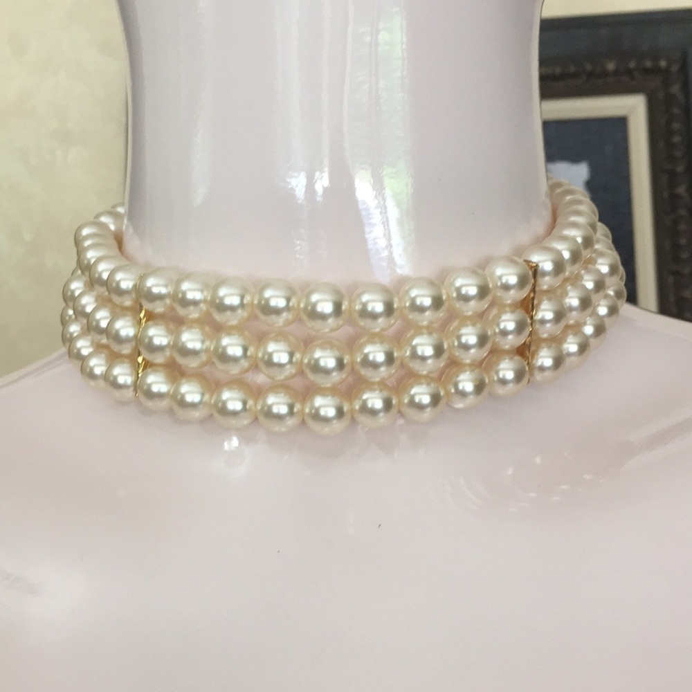Beautiful Three Tiers Pearl Necklace- Nordstrom